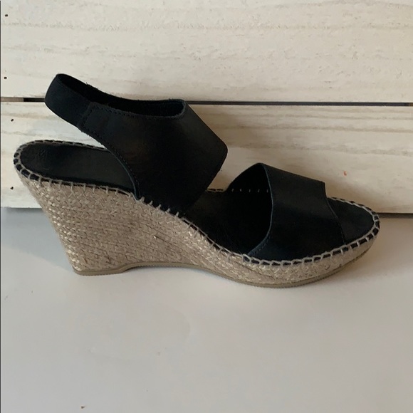 André Assous Black Espadrille Size 41 - Picture 5 of 6